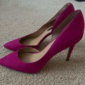 Hot Pink Pumps